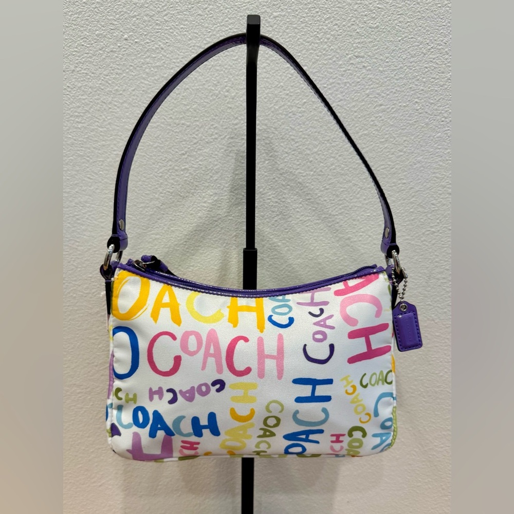 Coach NWT y2k Hampton Scribble Hobo Bag